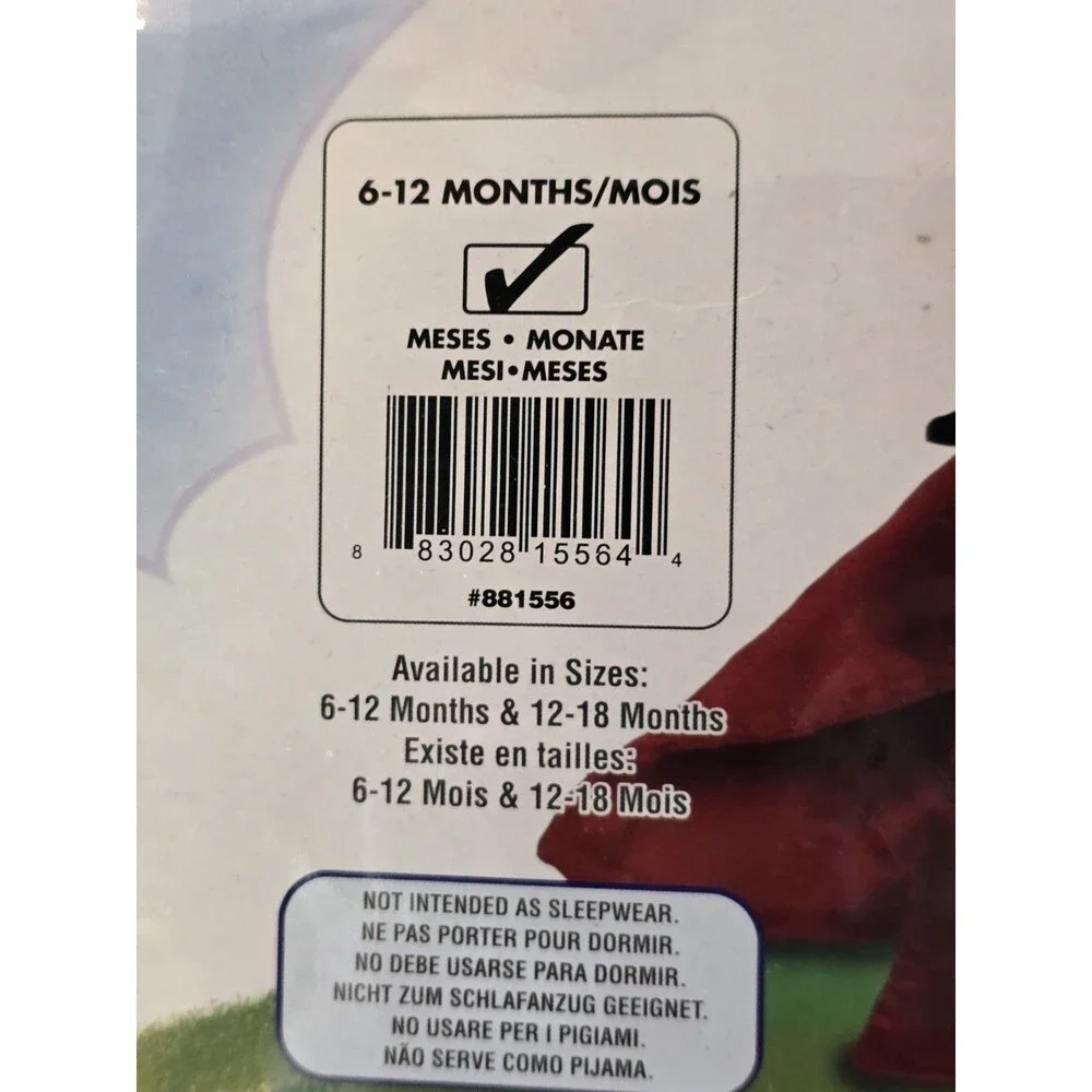 Rubie's Baby Ladybug Halloween Costume 6M 12M Months 4 Piece New in Package C5